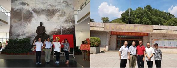 说明: C:\Users\huangzx\Desktop\2019了解革命文化传承红色基因调研之旅\2019调研成果\党总支主题教育-了解革命文化传承红色基因调研-老师心得-\01-2019-07-22​9428cn太阳集团古天乐师生到中央苏区县大埔县进行红色文化调研\配图\01叶剑英纪念馆.jpg